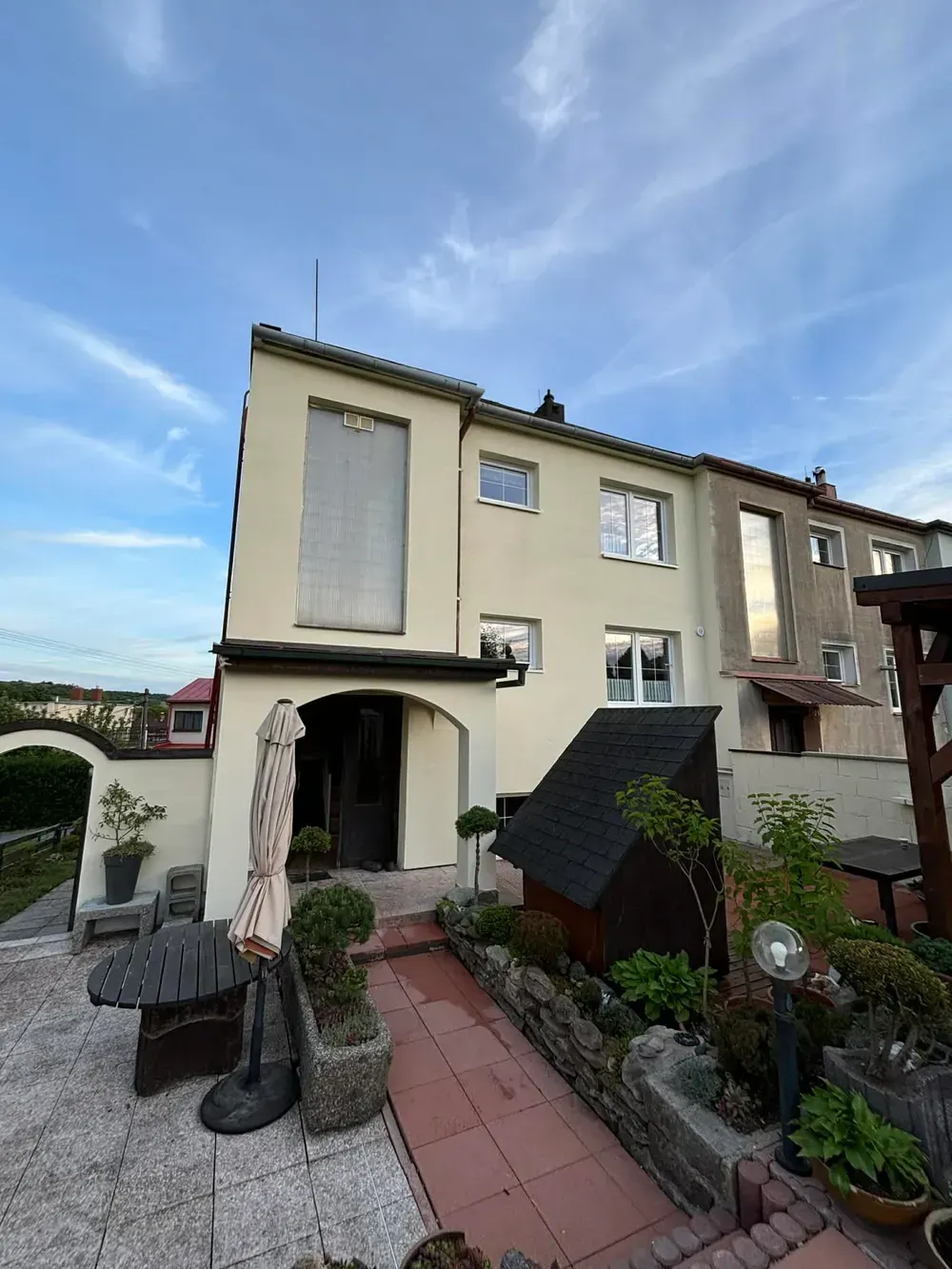 Vila po kompletním ošetření fasády